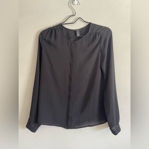 🖤 Forever 21 Black Long Sleeve Blouse, size S 🖤